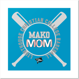 Mako Baseball Mom Posters and Art